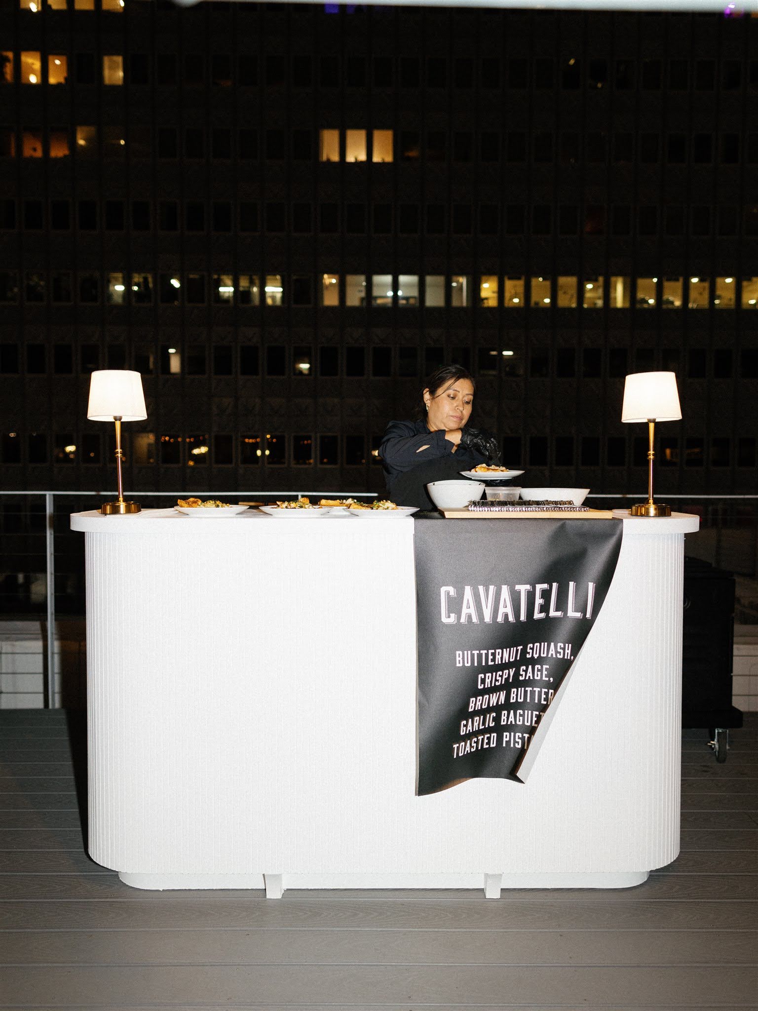 A custom bar installation for a wedding in Dallas.